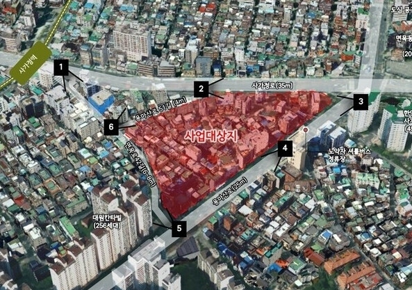 중랑구 사가정역 인근 대규모 공공주택...