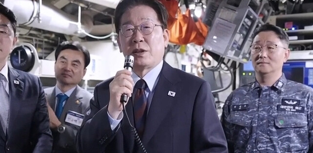 李대통령 "전작권 회복·핵잠 도입으로 자주국방·첨단국방 동시 추진"